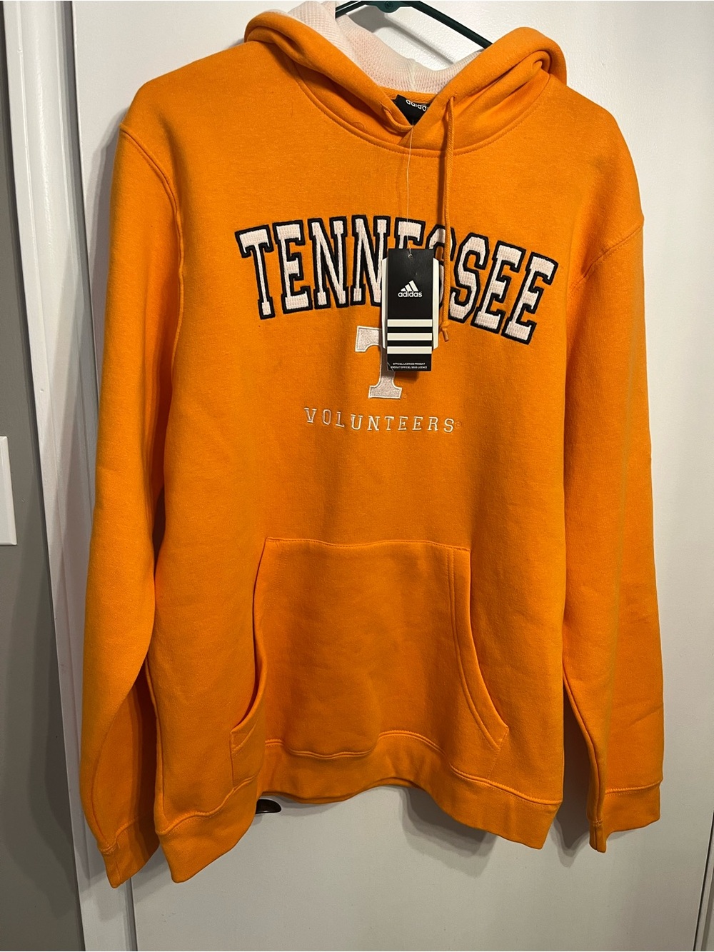 adidas Orange Tennessee Volunteers Crewneck Hoodie